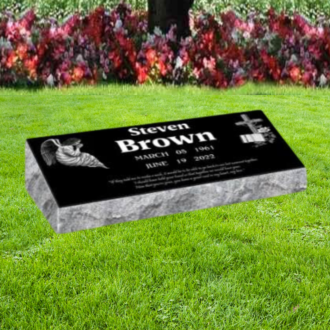 BEVEL SINGLE PhotoHeadstones